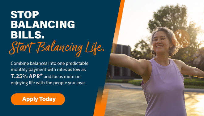 Unburden yourself from stress by consolidating your debts with a Personal Loan from Century Heritage.